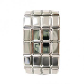 Chanel Chocolat Wristwatch SS Digital Silver Ladies