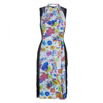 Marc Jacobs Floral Chiffon Dress S