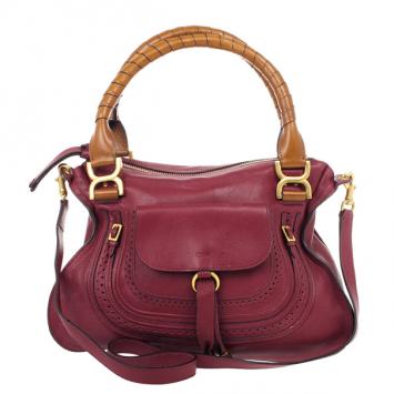Chloe Marcie Animation Medium Leather Shoulder Bag