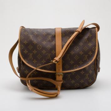  Louis Vuitton Monogram Saumur GM