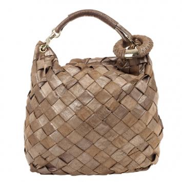 Jimmy Choo Sky Woven Hobo