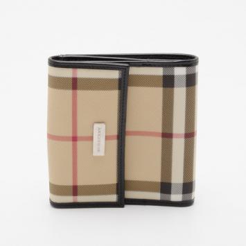Burberry Nova Check French Wallet