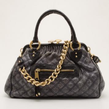 Marc Jacobs Navy and Grey Classic Stam