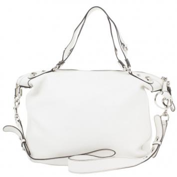 Gucci White Icon Bit Top Handle Bag