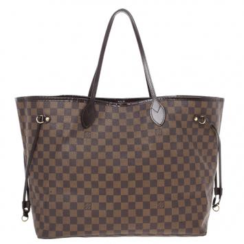 Louis Vuitton Damier Ebene Neverfull GM Tote