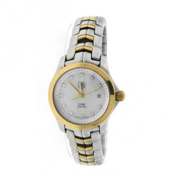 Tag Heuer Link Two-Tone Gold-Plated Stainless Steel Watch