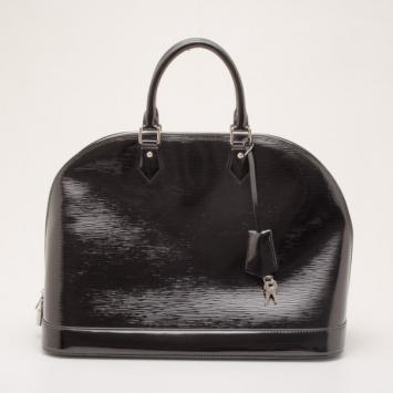 Louis Vuitton Black Electric Epi Leather Alma MM