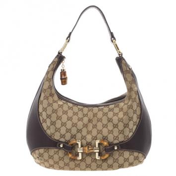 Gucci GG Monogram Canvas Amalfi Hobo 