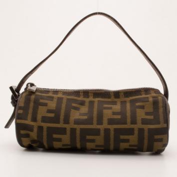Fendi Zucca Mini Barrel Bag