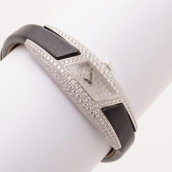 Cartier Privee Collection Ladies Watch White Gold/Diamonds