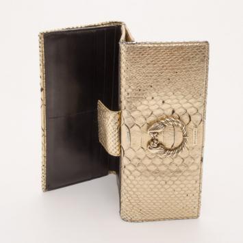 Bvlgari Gold Python Wallet 