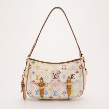 Louis Vuitton Monogram Multicolor White Lodge PM