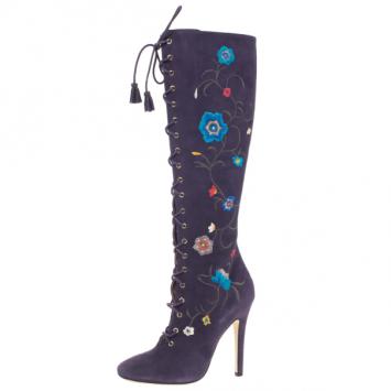 Jimmy Choo Colorado Lace Up Boots Size 38