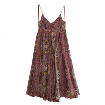 Diane Von Furstenberg Jolie Printed Dress M