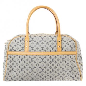 Louis Vuitton Encre Monogram Mini Lin Josephine GM Satchel