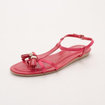 Tod's Pink Tassel Sandals Size 37.5