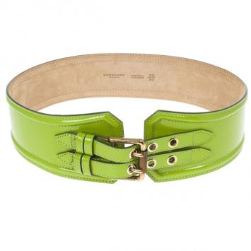 Burberry Prorsum Patent Leather Corset Belt 80 CM