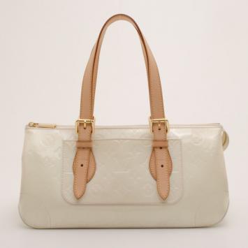 Louis Vuitton Perle Monogram Vernis Rosewood Avenue Bag
