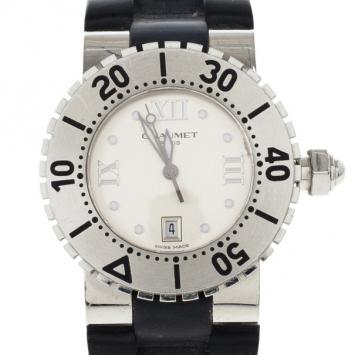Chaumet Cream Stainless Steel 622B Women's Wristwatch 32MM