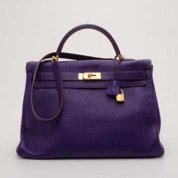 Hermes Iris Togo Calfskin Gold Hardware Kelly 40