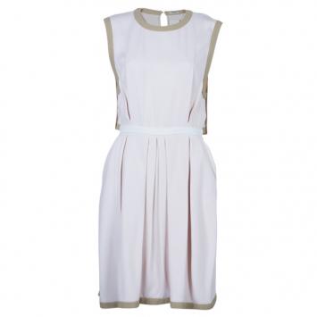 Miu Miu Colorblock Pleat Dress M