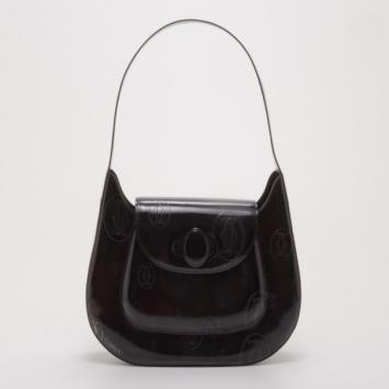 Cartier Black 'Happy Birthday' Hobo