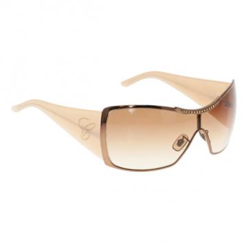 Chopard Brown Swarovski Crystal Embellished Sunglasses