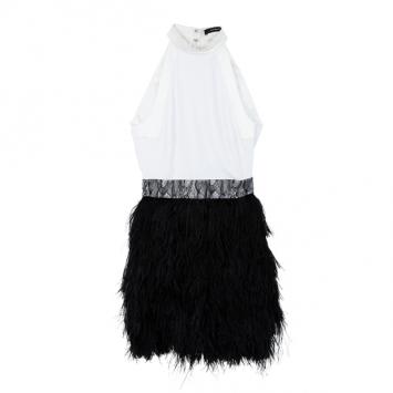Givenchy Feathered Dress S