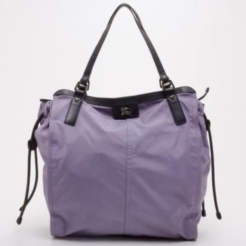 Burberry Lavender Nylon Packable Tote