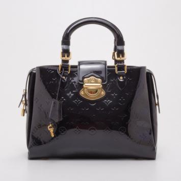 Louis Vuitton Navy Vernis Melrose Avenue 