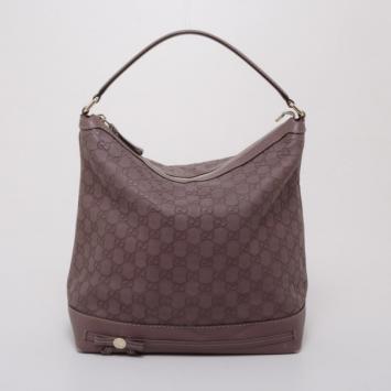 Gucci Lavender Guccissima Leather Mayfair Hobo
