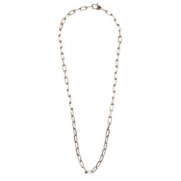 Cartier Santos de Cartier 18K White Gold Chain Necklace