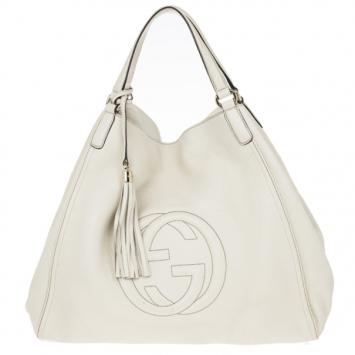 Gucci Soho Off-White Shoulder Bag 