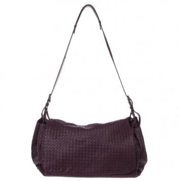 Bottega Veneta Corot Intrecciato Nappa Cross Body Bag