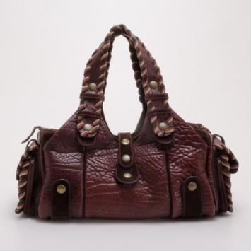Chloe Dark Brown Silverado Satchel