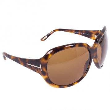 Tom Ford Leopard Frame Sabine Sunglasses