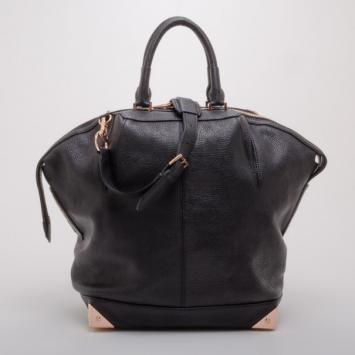 Alexander Wang Black Leather Large Emile Tote