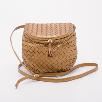 Bottega Veneta Vintage Metallic Crossbody