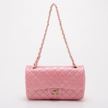 Chanel Ltd. Ed. Pink Precious Collection Medium Classic Flap