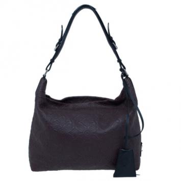 Louis Vuitton Brown Antheia Hobo GM