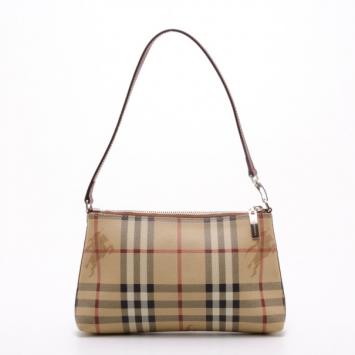 Burberry Haymarket Check Pochette Bag