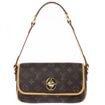 Louis Vuitton Tikal PM Monogram Canvas Shoulder Pochette Bag