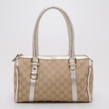 Gucci Monogram Speedy Joy Boston Bag