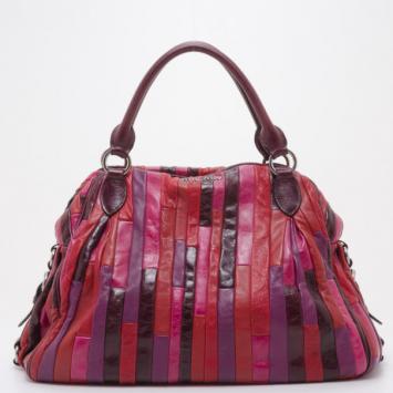 Miu Miu Multi-Colored Patchwork Satchel