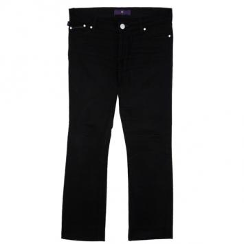 Victoria Beckham Silver Stitch Black Jeans M