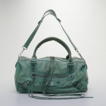 Balenciaga Light Green Classic Twiggy Bag