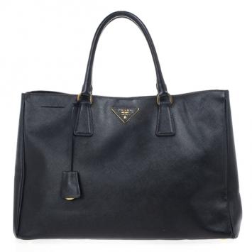 Prada Black Saffiano Lux Tote