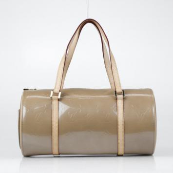 Louis Vuitton Tan Vernis Bedford Satchel Handbag
