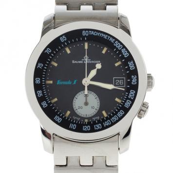 Pre Owned Baume & Mercier Formula 1 Mens Wristwatch 34 MM