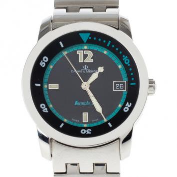 Pre Owned Baume & Mercier Formula 1 Mens Wristwatch 34 MM